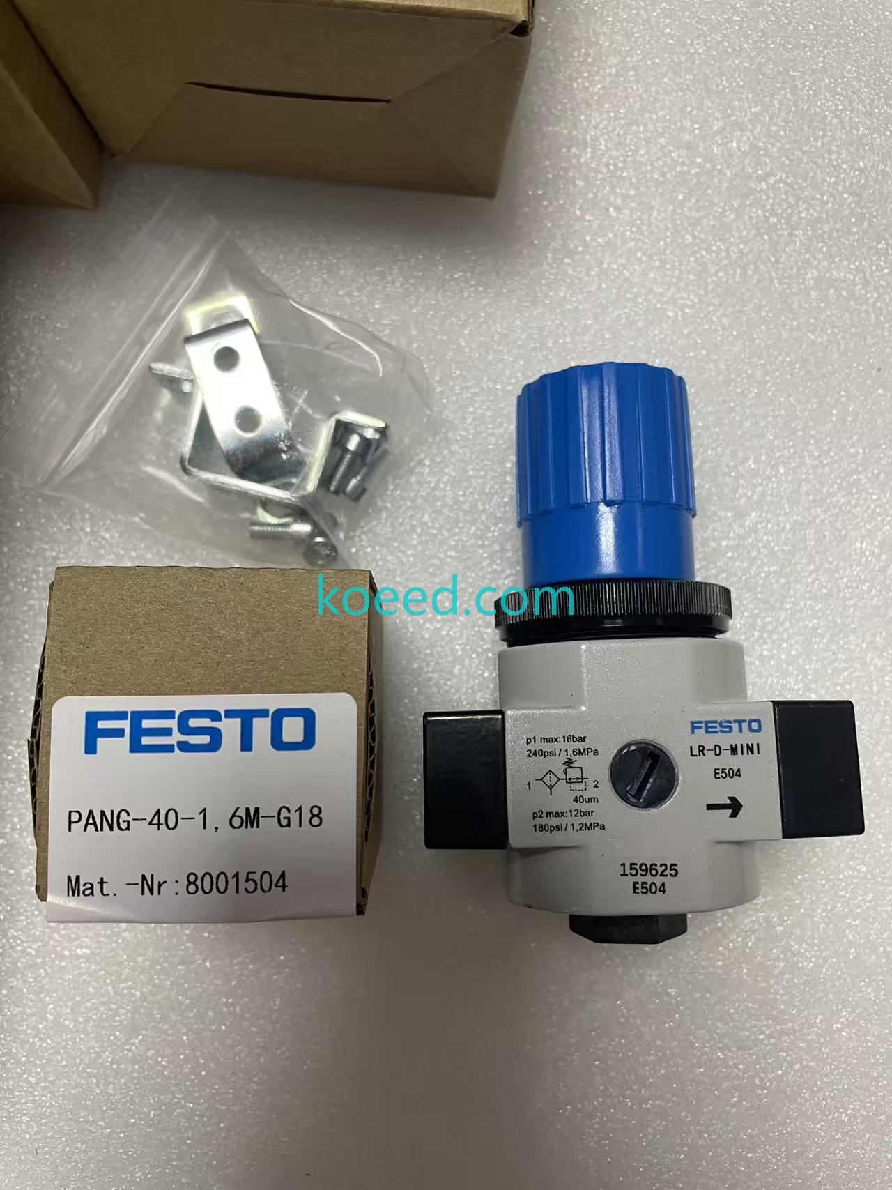 Festo LR-1/4-D-MINI 159625 - Side Profile