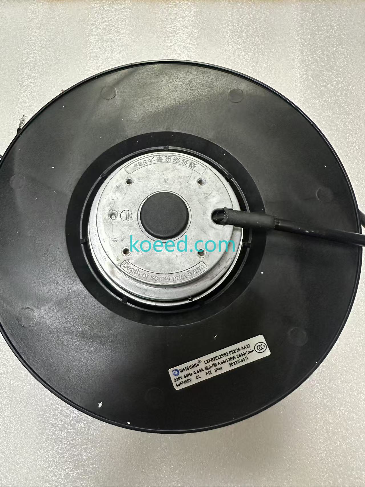 LXFB2E225/62-P92/35-AA22 — Impeller Detail
