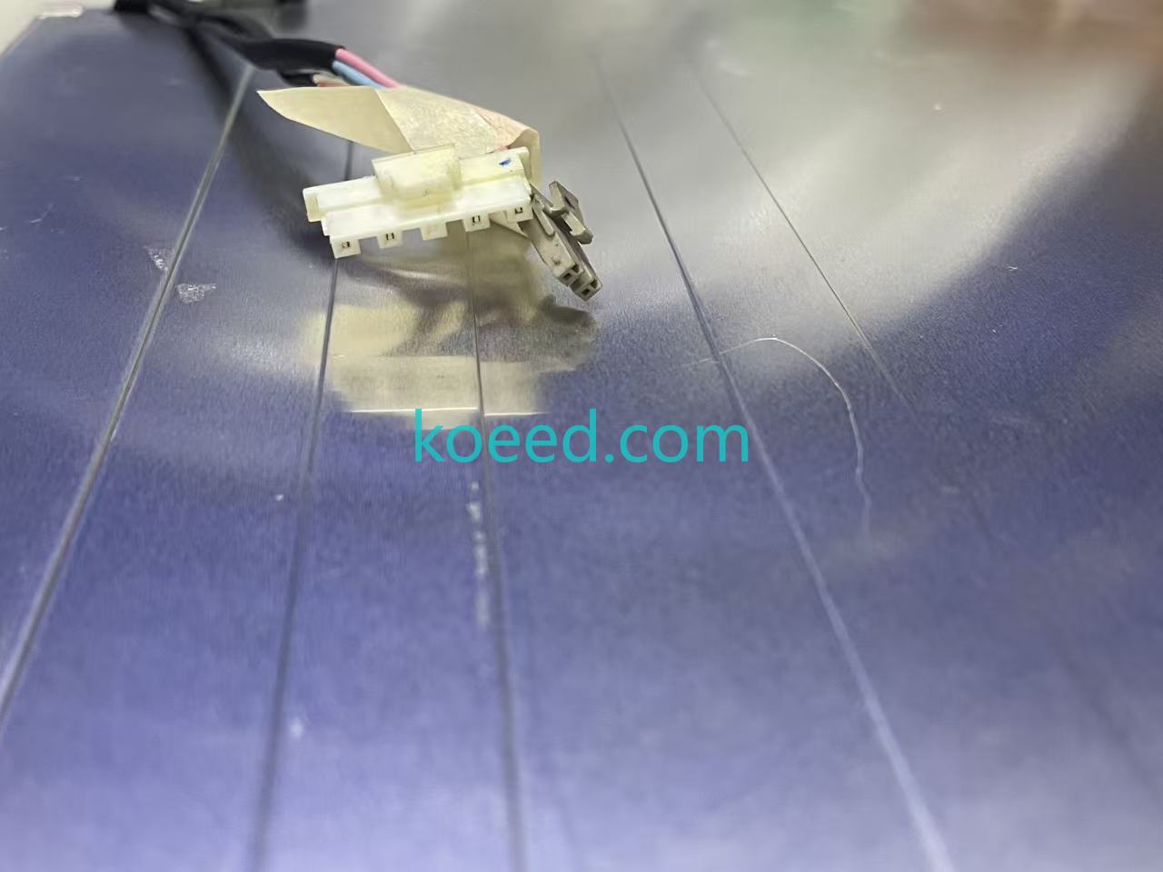 M201UN02 V.6 Rear PCB and LVDS Connector Detail