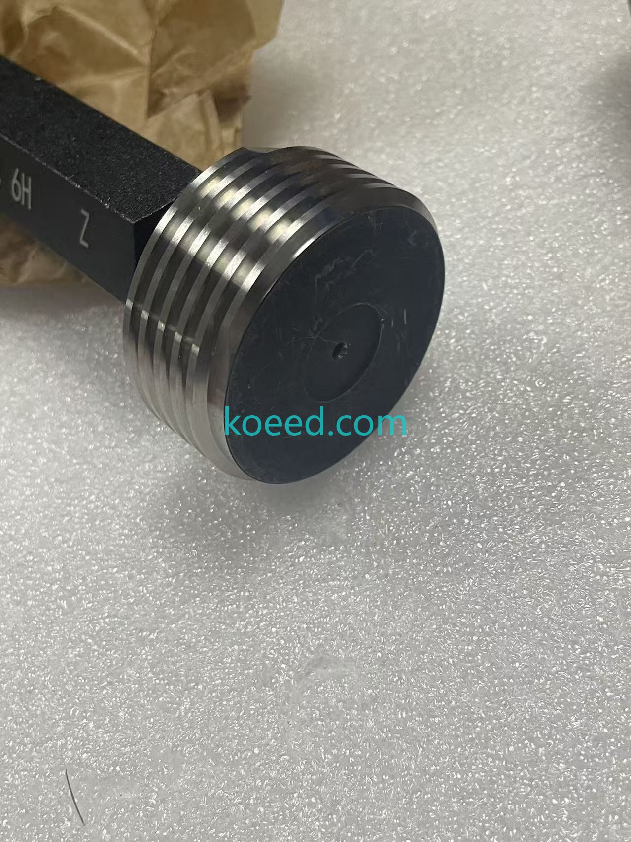 M56x4 Thread Tap - Thread Detail Close-Up