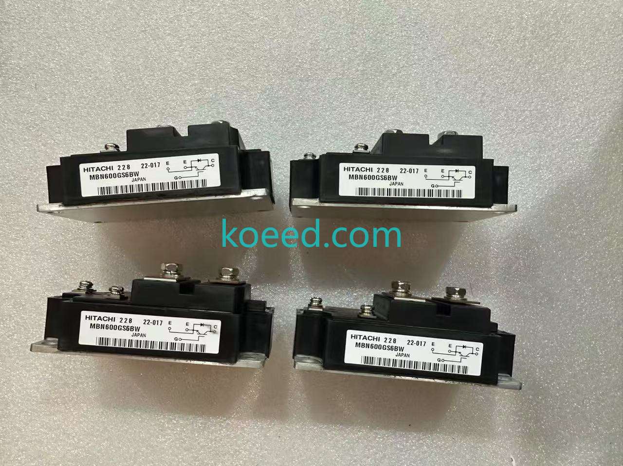 MBN600GS6BW - Side Profile & DIN Rail Mount
