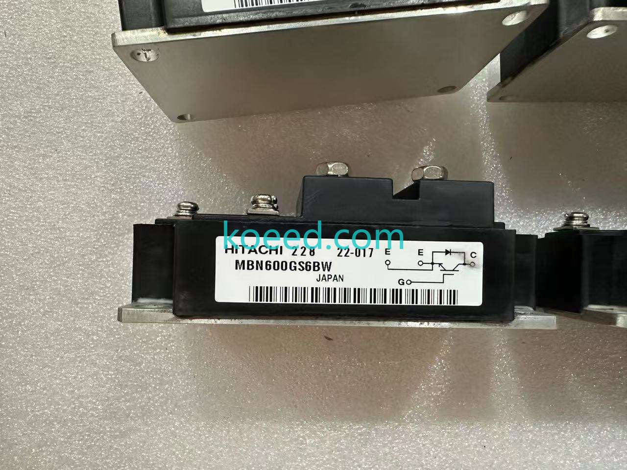 MBN600GS6BW - Wiring & Connection Layout