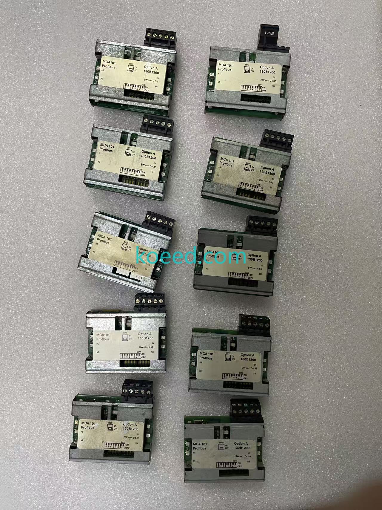 Danfoss MCA101 130B1200 Profibus DP V1 Option A Card - Top View