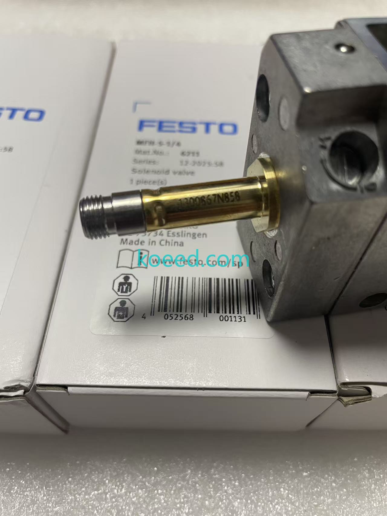 Festo MFH-5-1/4 6211 - Side Profile