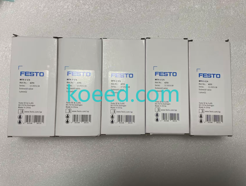 Festo MFH-5-1/4 6211 - Technical Diagram