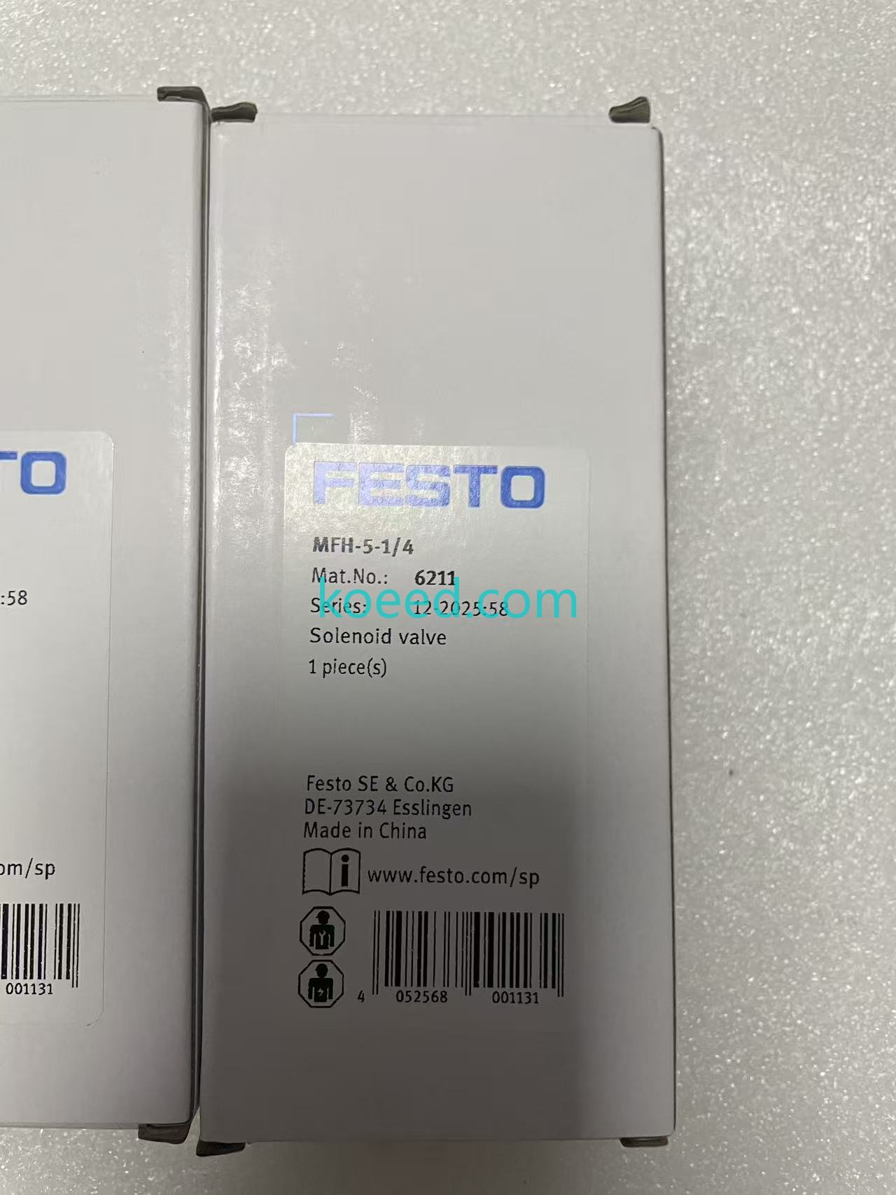 Festo MFH-5-1/4 6211 - Packaging and Complete Unit