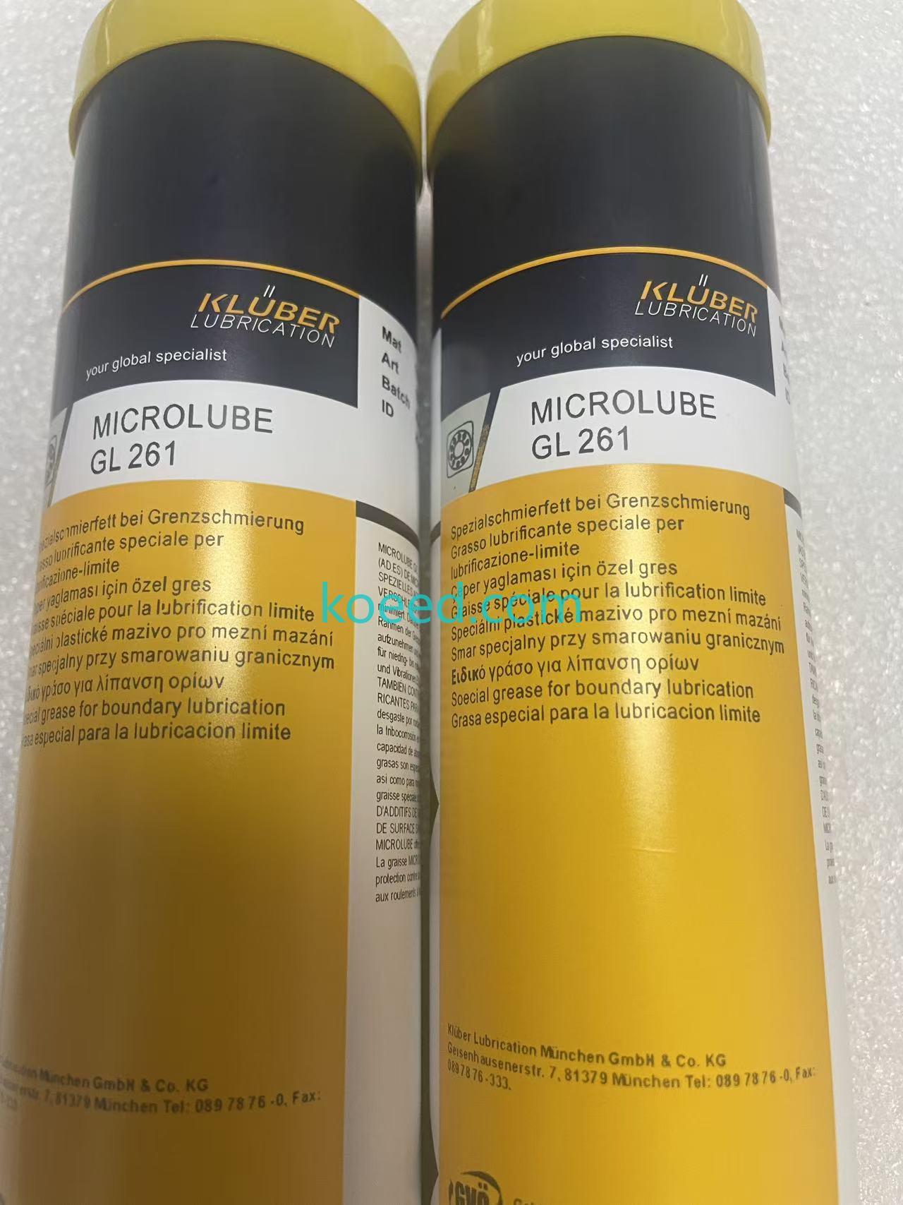 MICROLUBE GL 261 - 1kg Container Front View