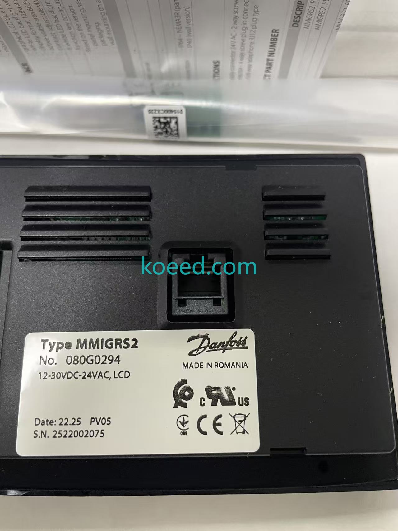 MMIGRS2 080G0294 rear connection ports CANBUS