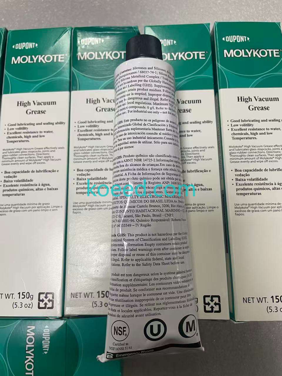 MOLYKOTE DOW CORNING HVG Box packaging