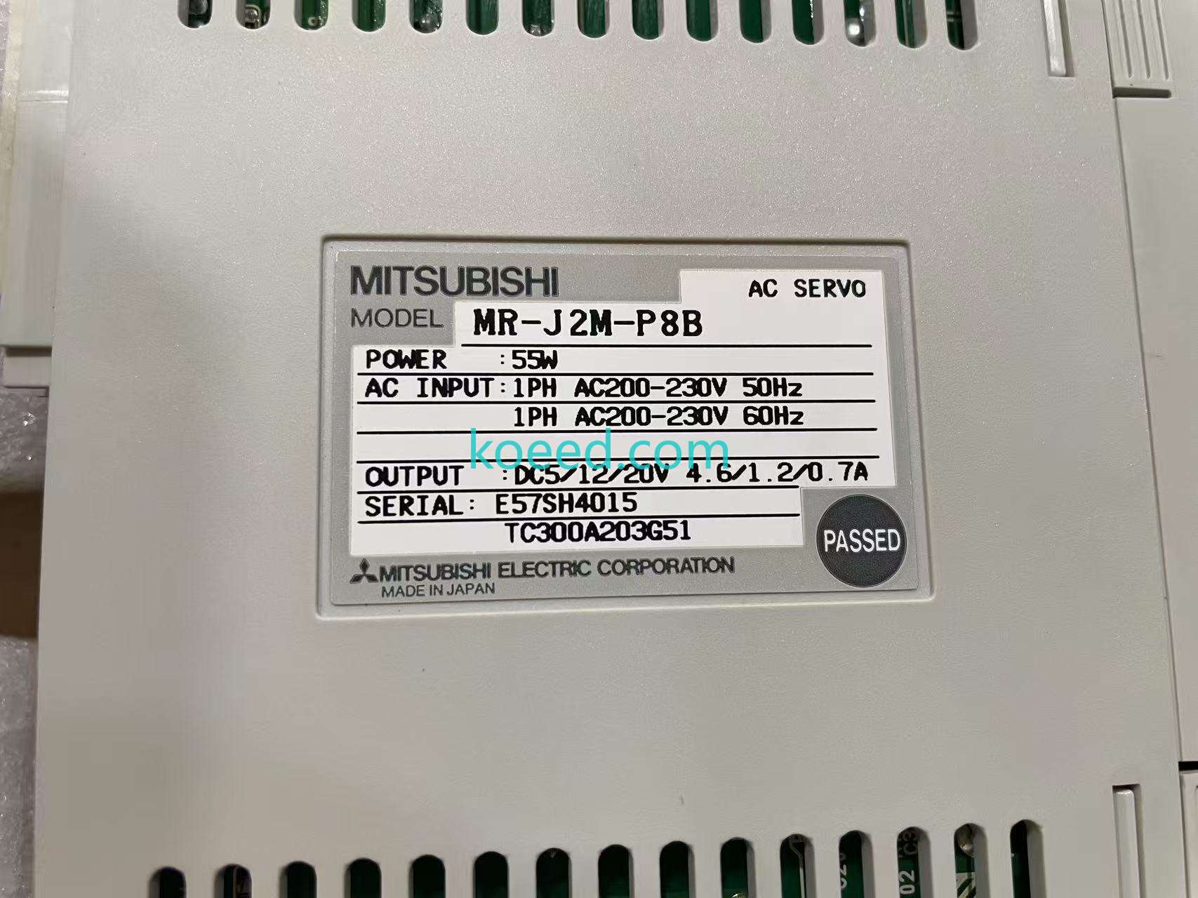 MR-J2M-P8B Internal PCB View B