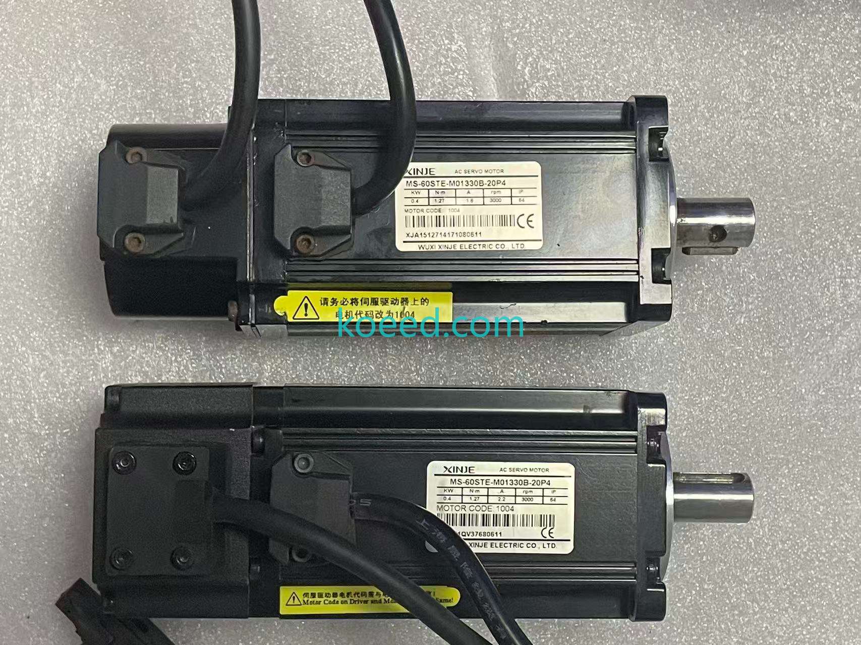 Servo Motor and Drive - Complete Set