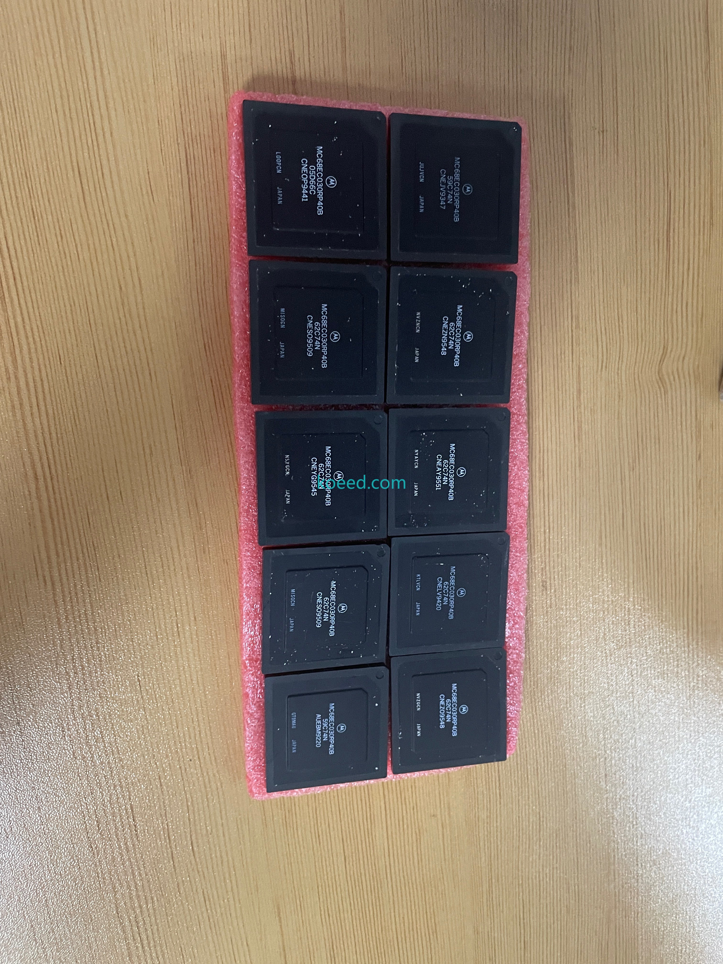 Mc68EO30RP40B PLC Module — Top Angle View