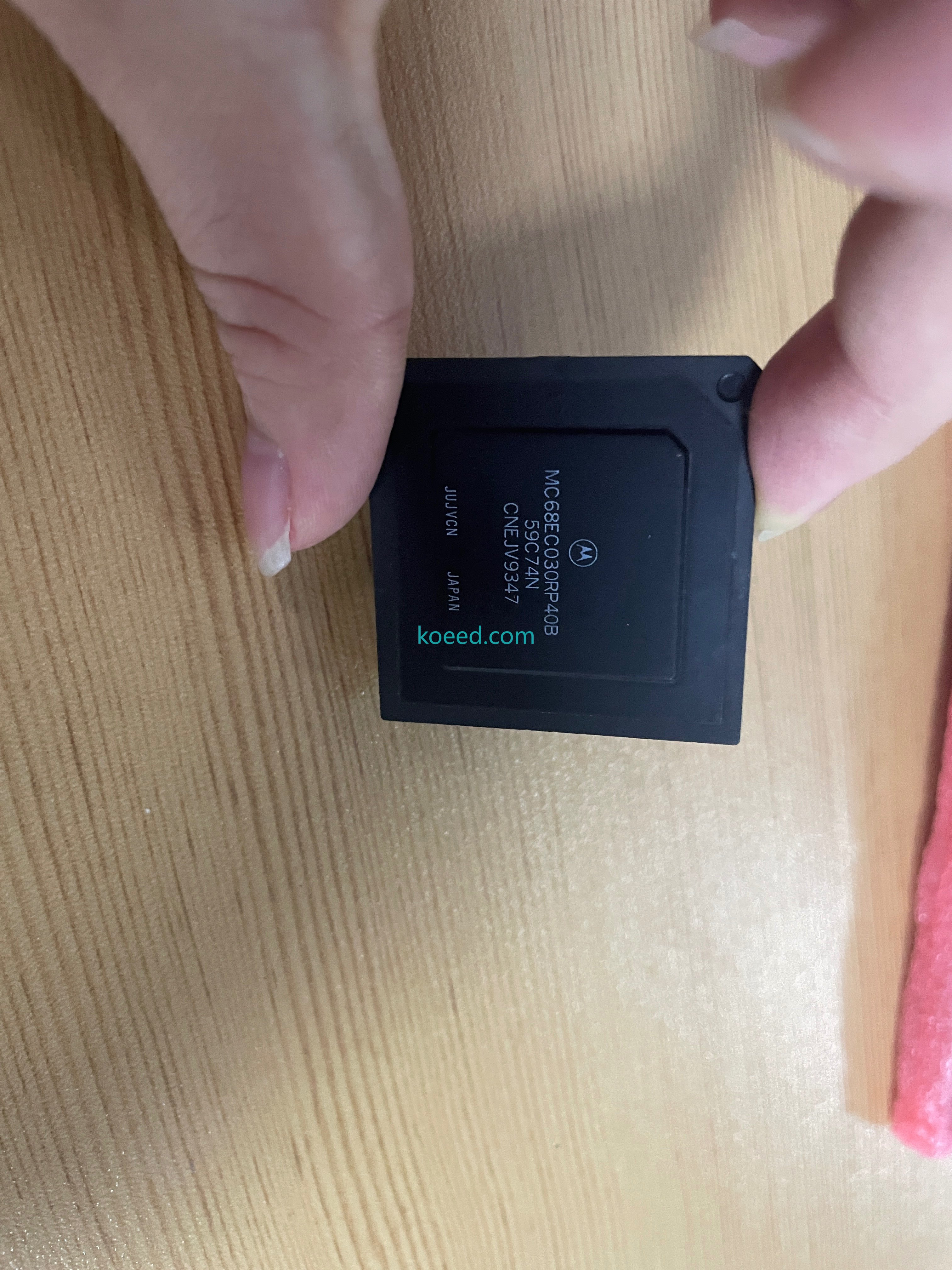 Mc68EO30RP40B PLC Module — Rear / DIN Rail Interface
