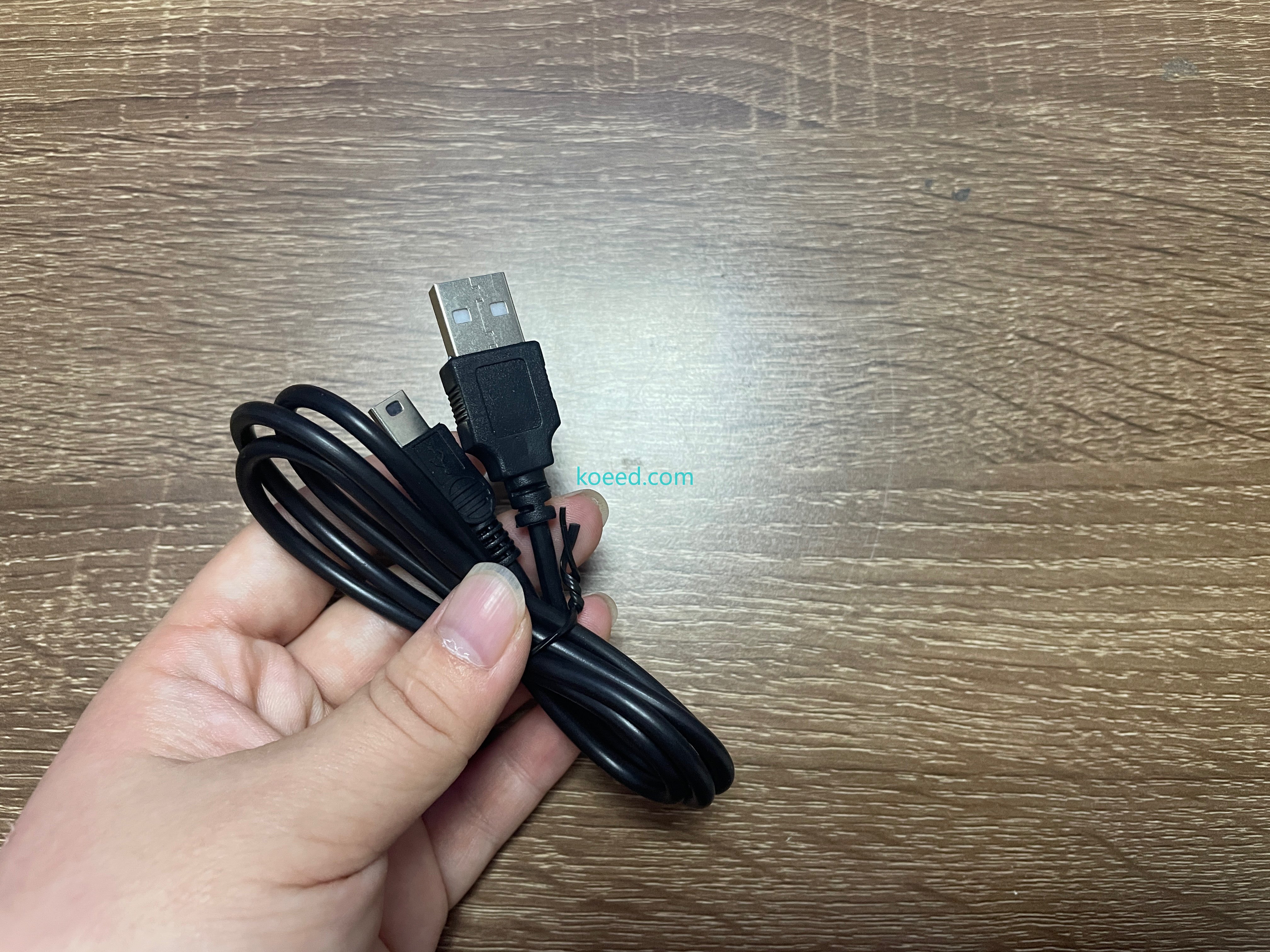 Mini USB Cable — Strain Relief & Shielding