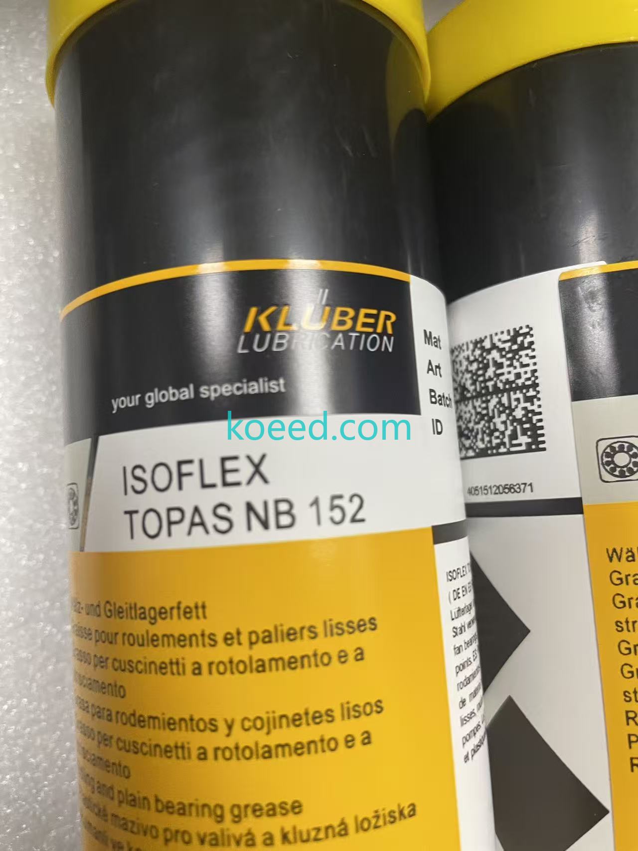 Klüber ISOFLEX TOPAS NB 152 - Top View Canister