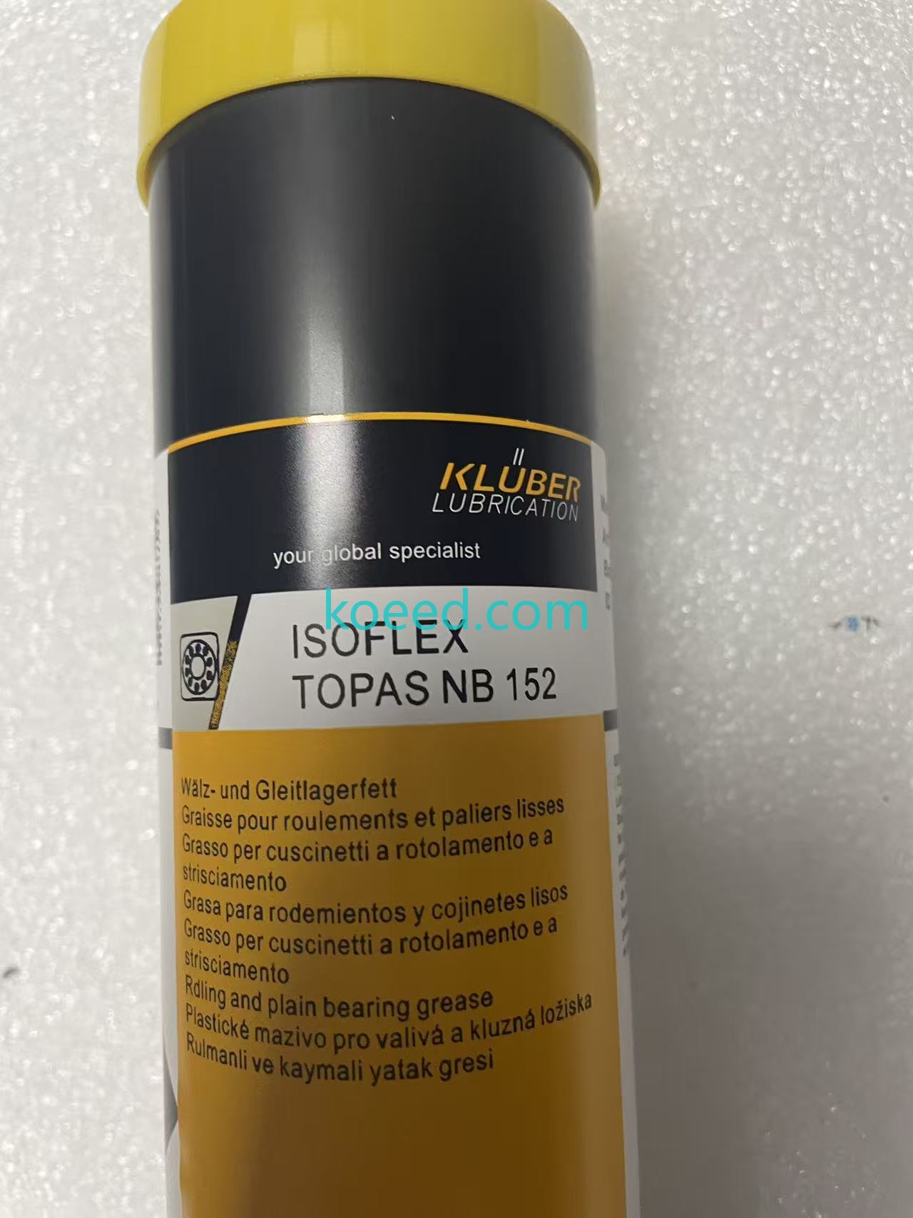Klüber ISOFLEX TOPAS NB 152 - Product Packaging Detail