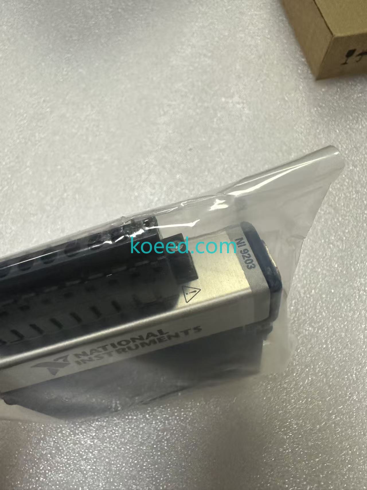 NI 9203 installed in cDAQ chassis context