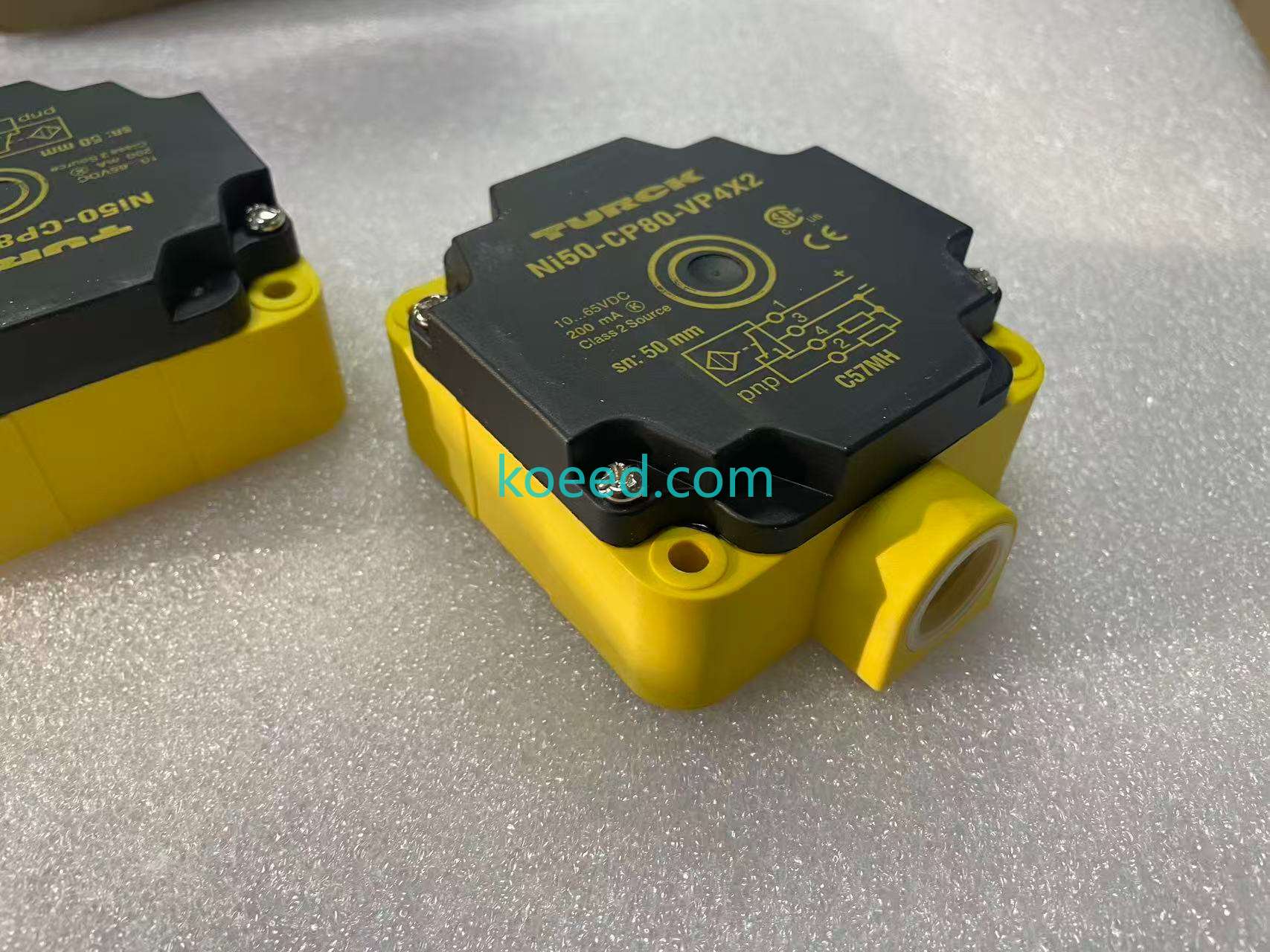 NI50-CP80-VP4X2 - Label Detail & Certifications