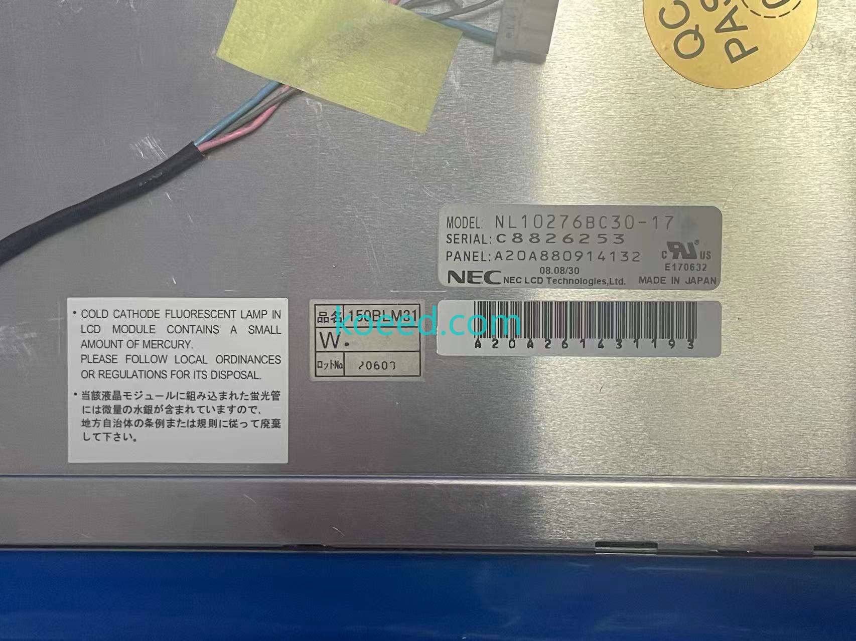 NL10276BC30-17 - Product View