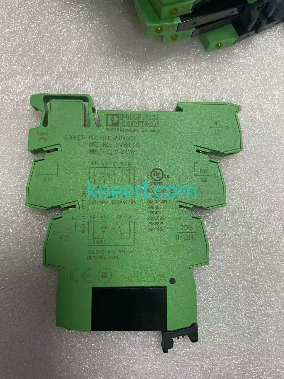 Phoenix Contact PLC-BSC-24DC/21 Base Module