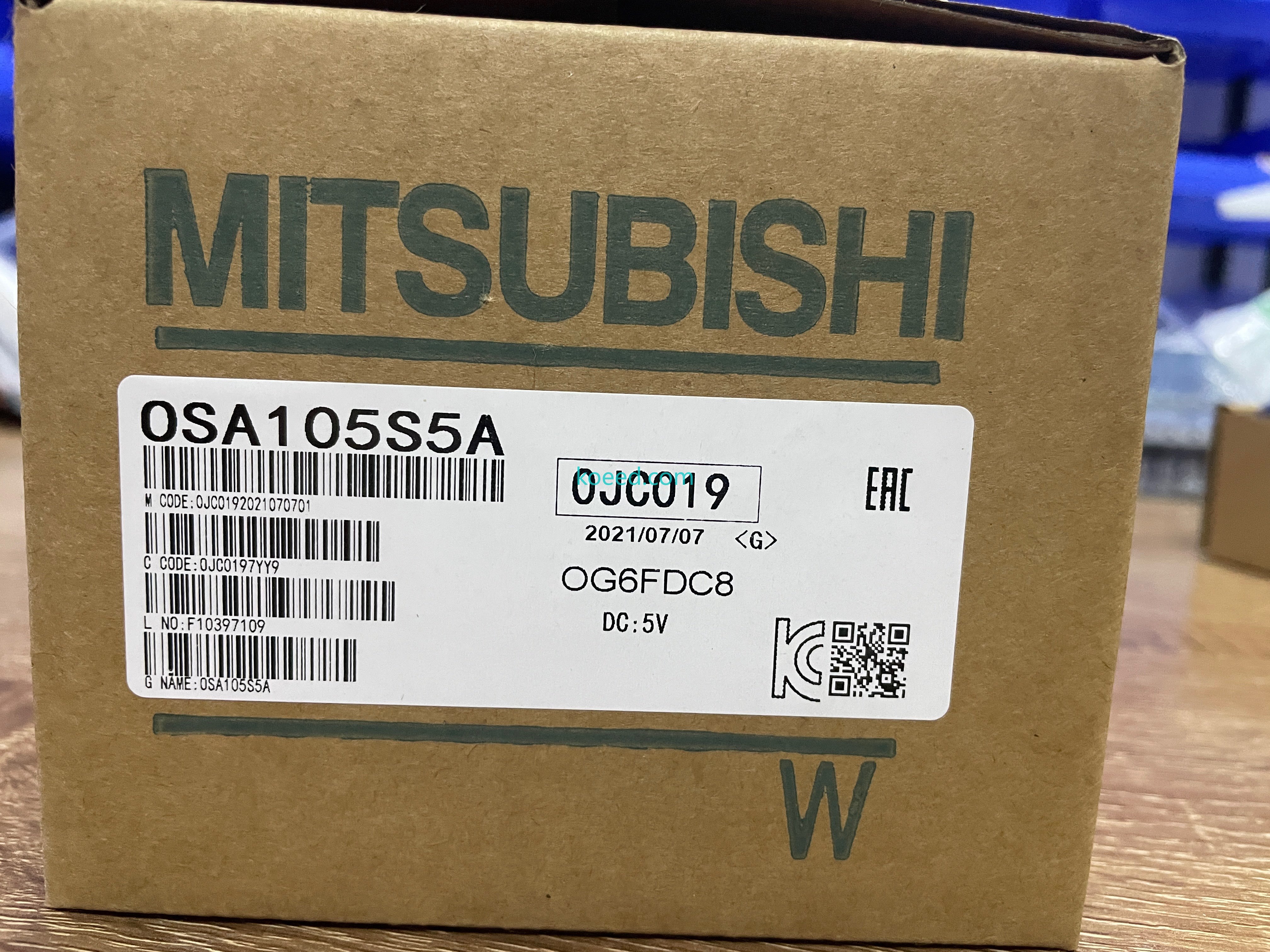 OSA105S5A Mitsubishi Absolute Encoder - Front View