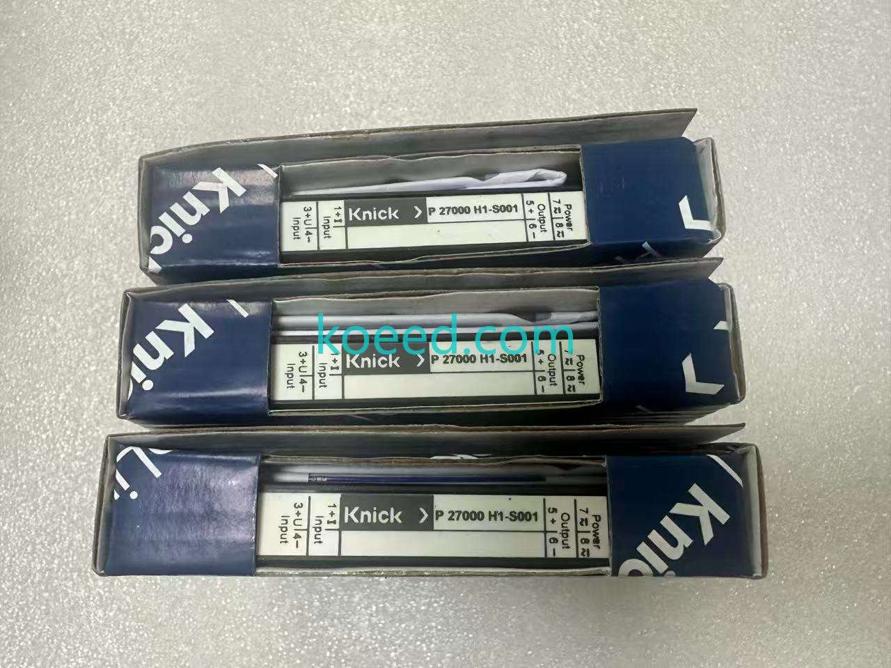Knick P 27000 H1-S001 - Packaging and Documentation
