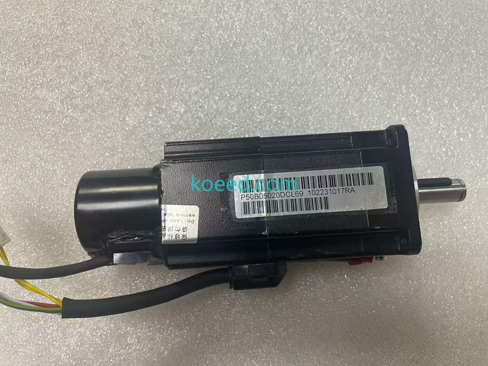 P50B05020DCL69 Servo Motor — Shaft Detail