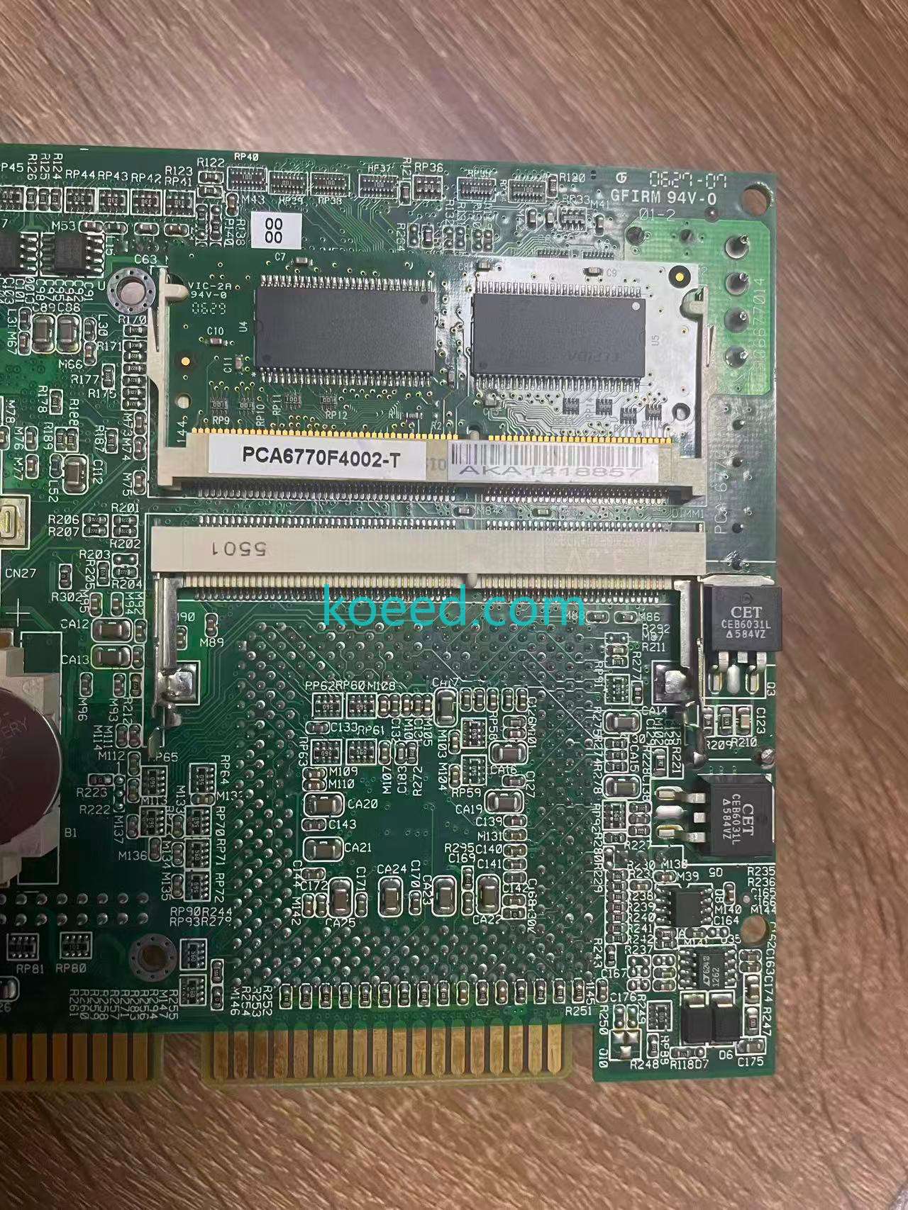 PCA-6770 Component Detail