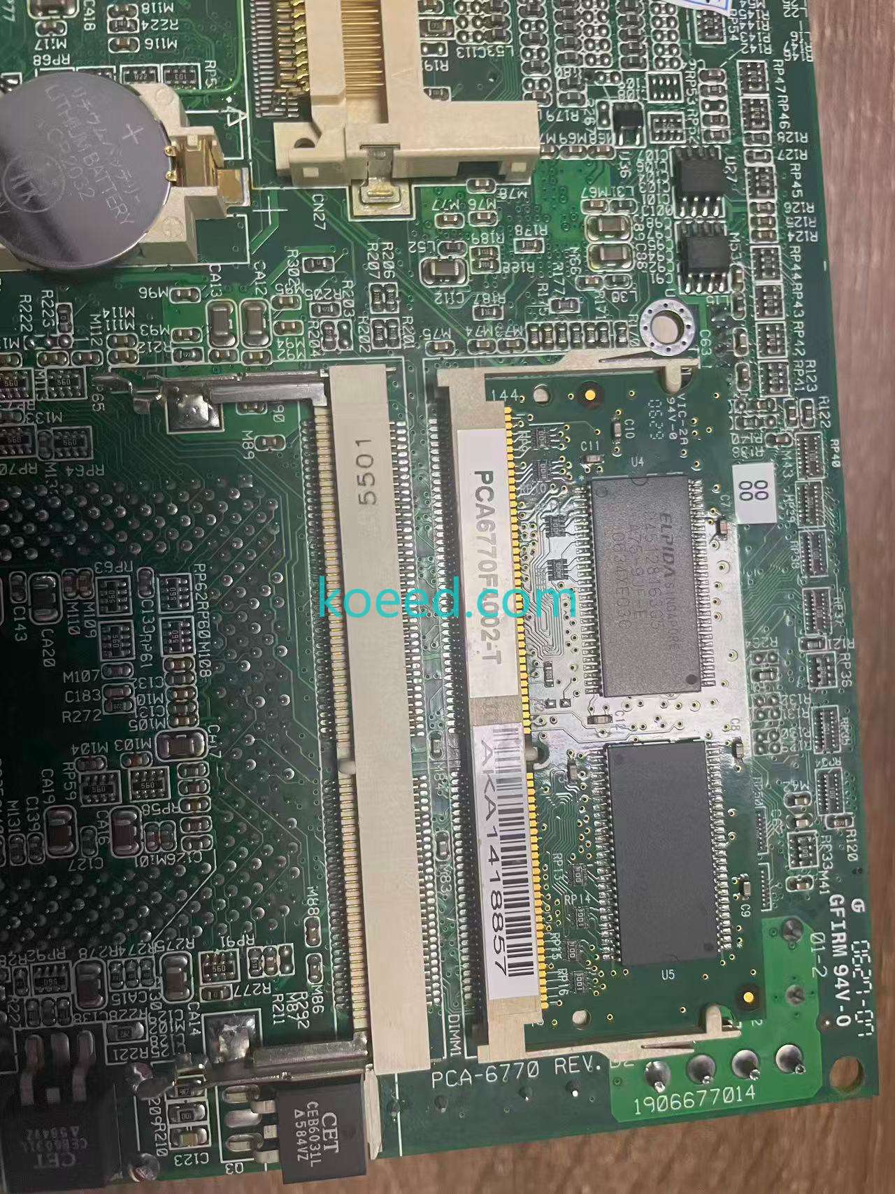 PCA-6770 PCB Close-up