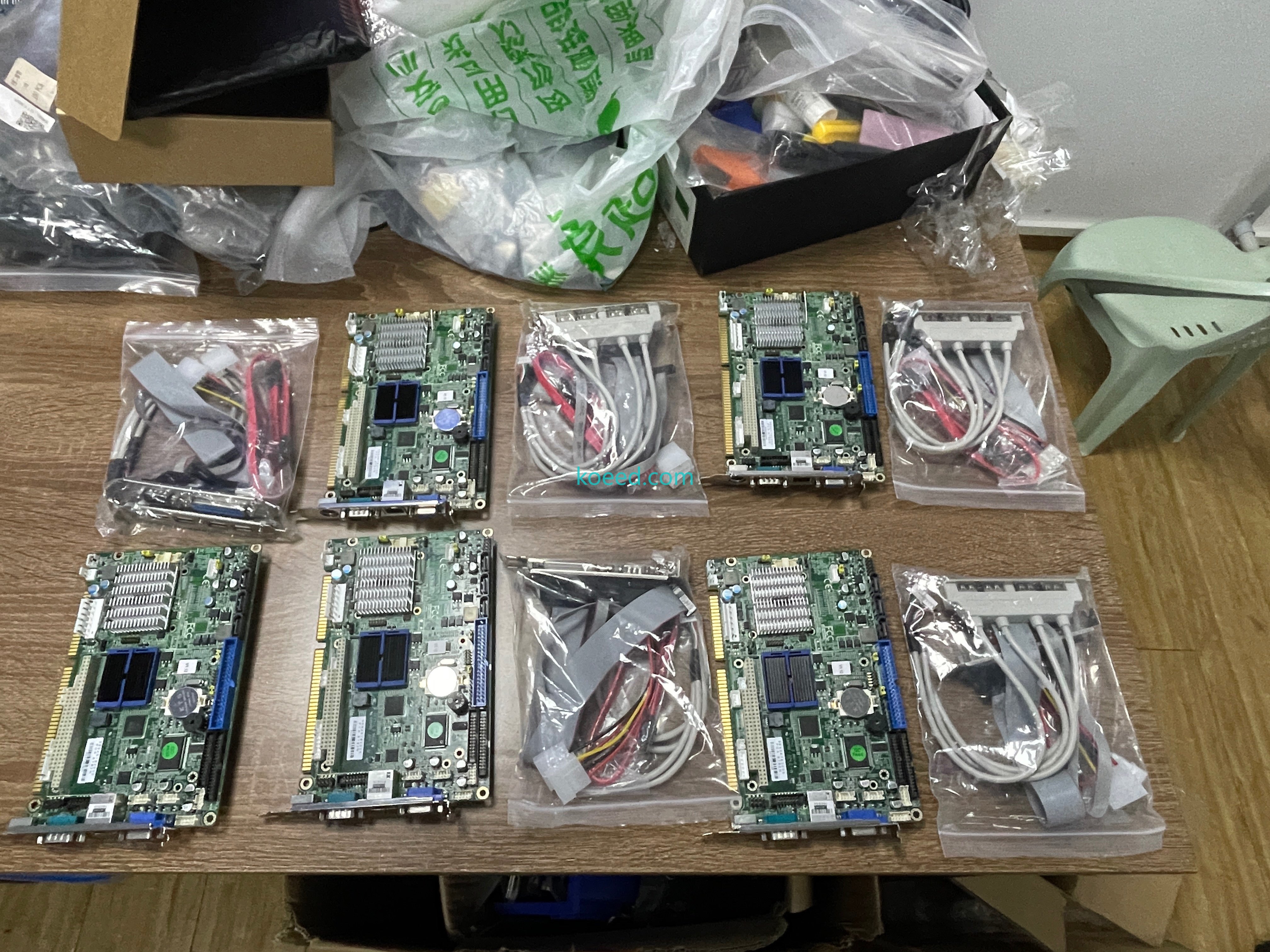 PCA-6782N-S6A1E Top View - Full Board Assembly