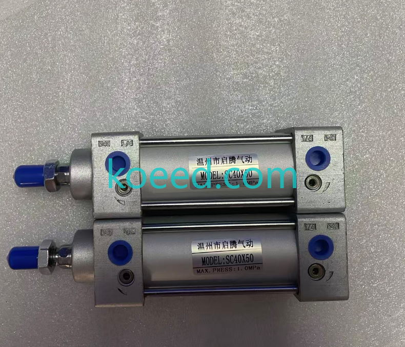 SC 40-50 pneumatic air cylinder dimensional drawing