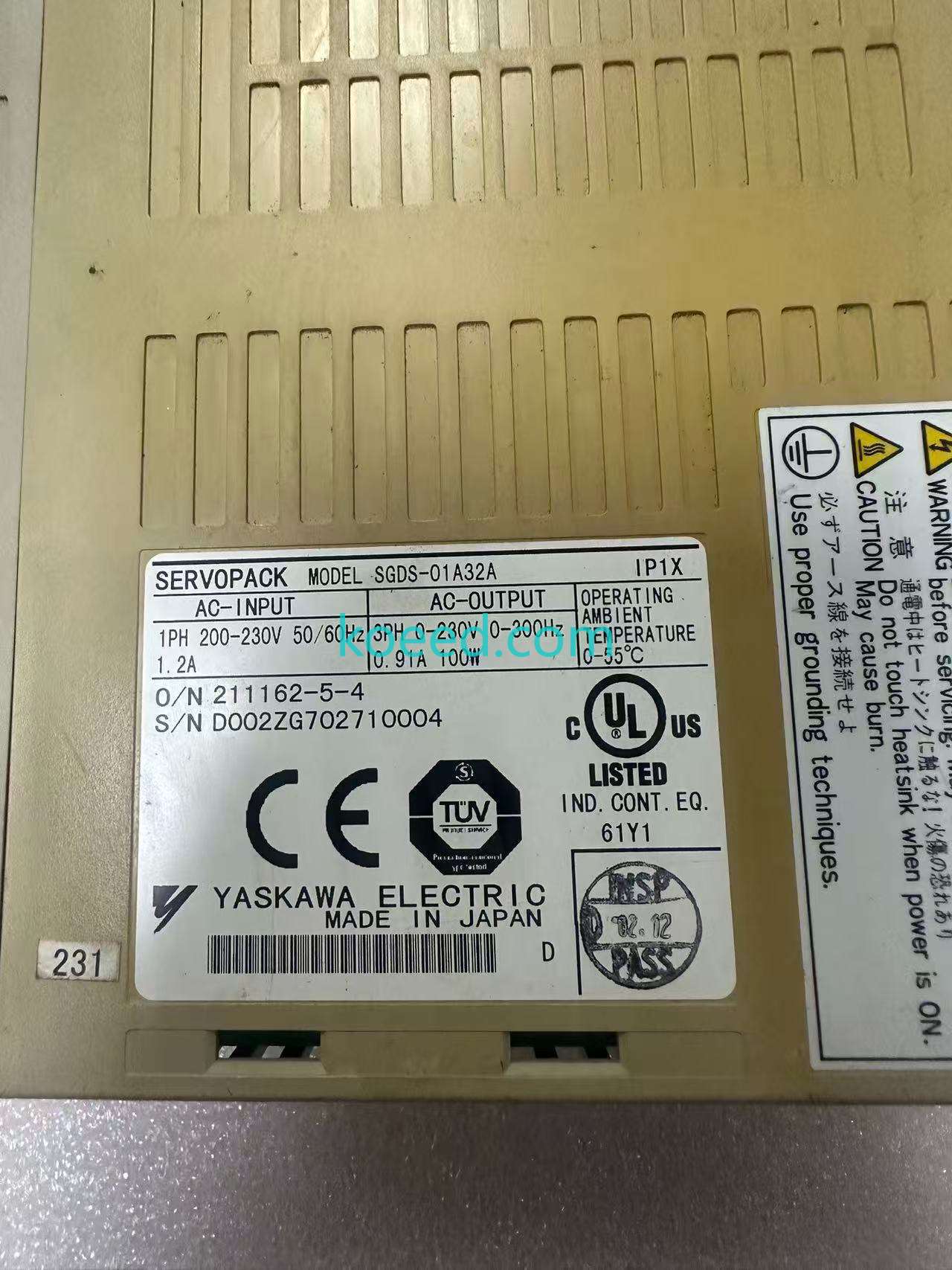 SGDS-01A32A - Product View