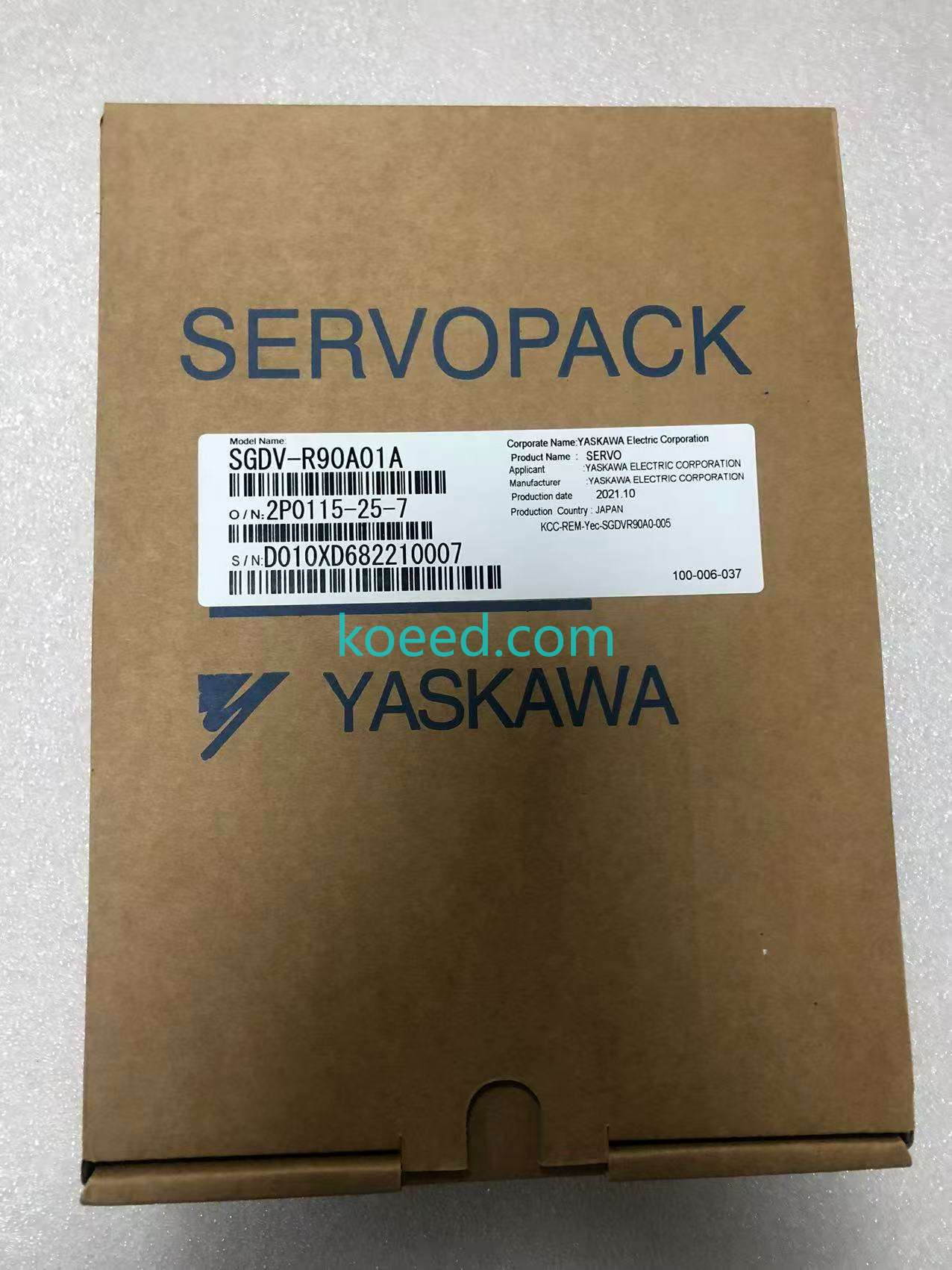 SGDV-R90A01A - Product View