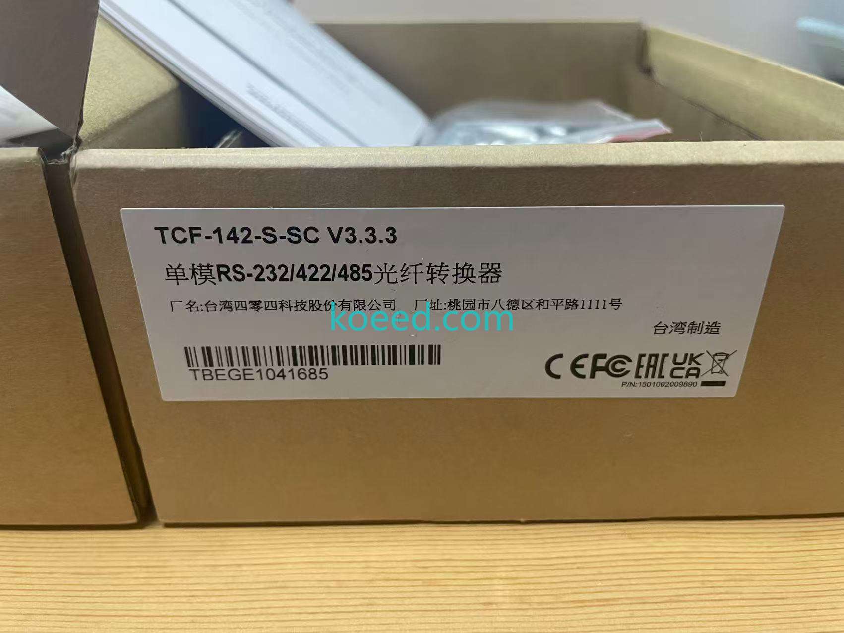 TCF-142-S-SC - Product View
