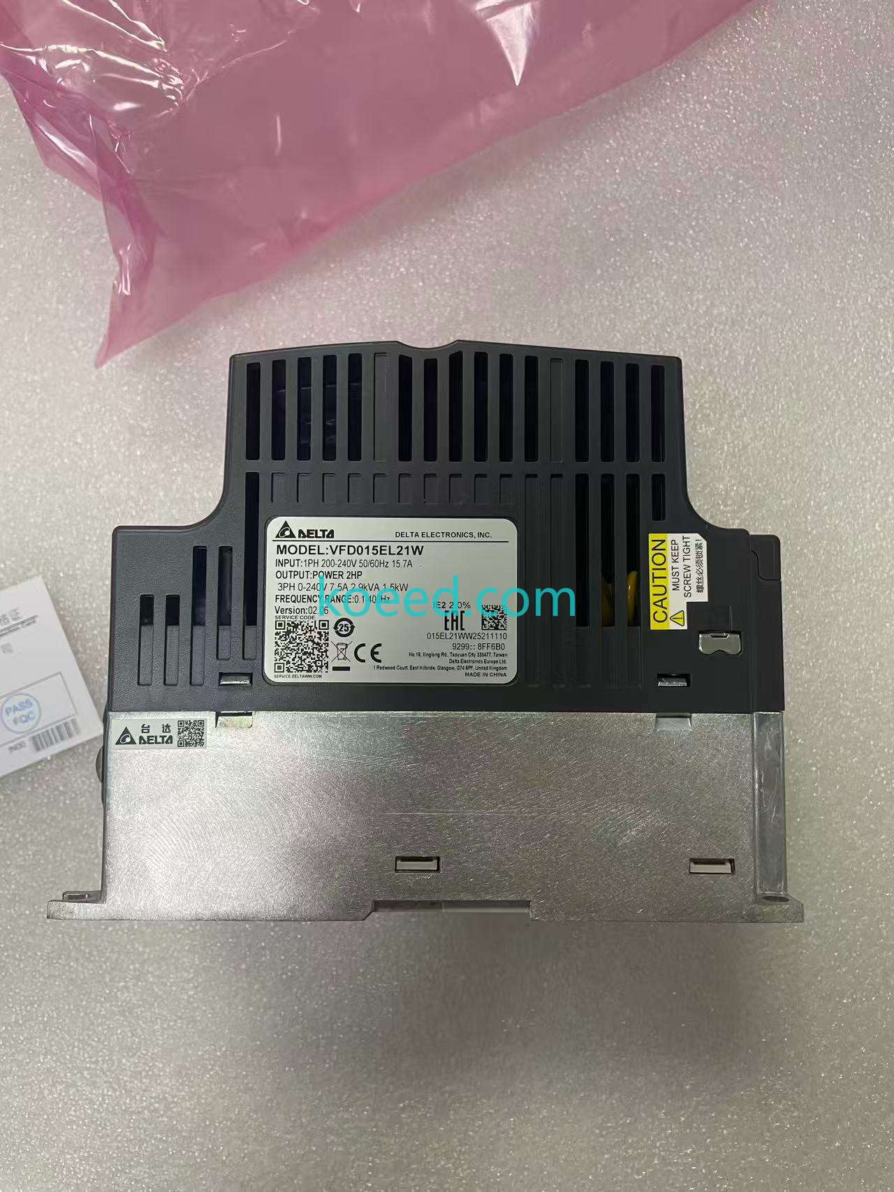 VFD015EL21W - Product View