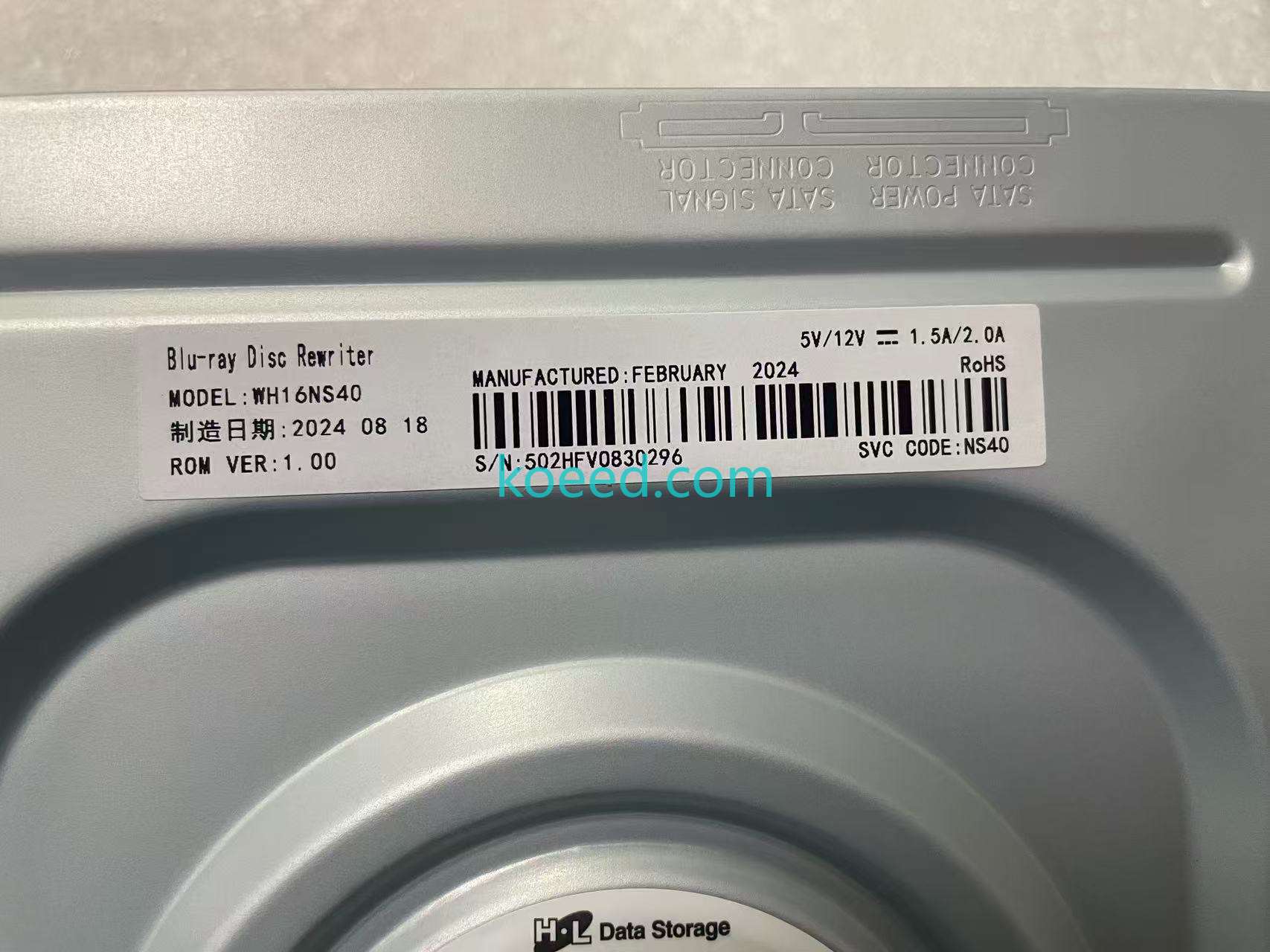 WH16NS40 - Product View