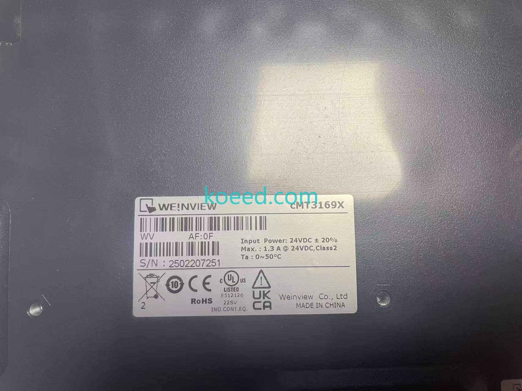 Weinview cMT3169X connectivity ports