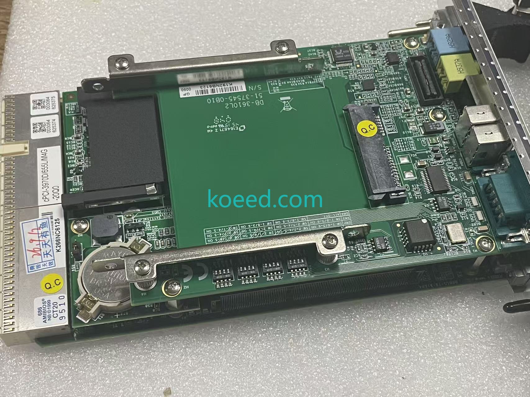 cPCI-3970D J1 J2 backplane connector array PICMG 2.0
