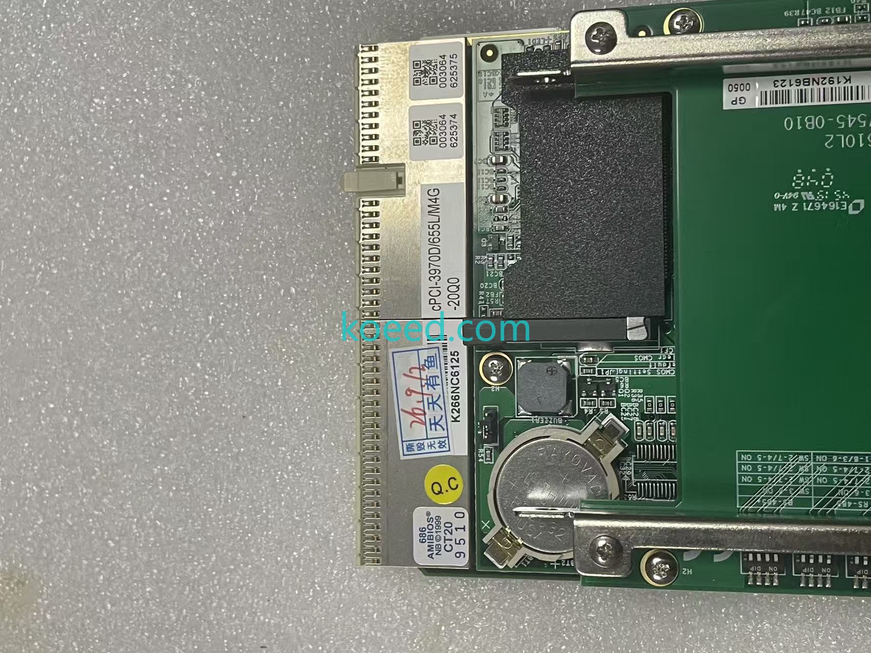 ADLINK cPCI-3970D 655L M4G PCB solder side inspection