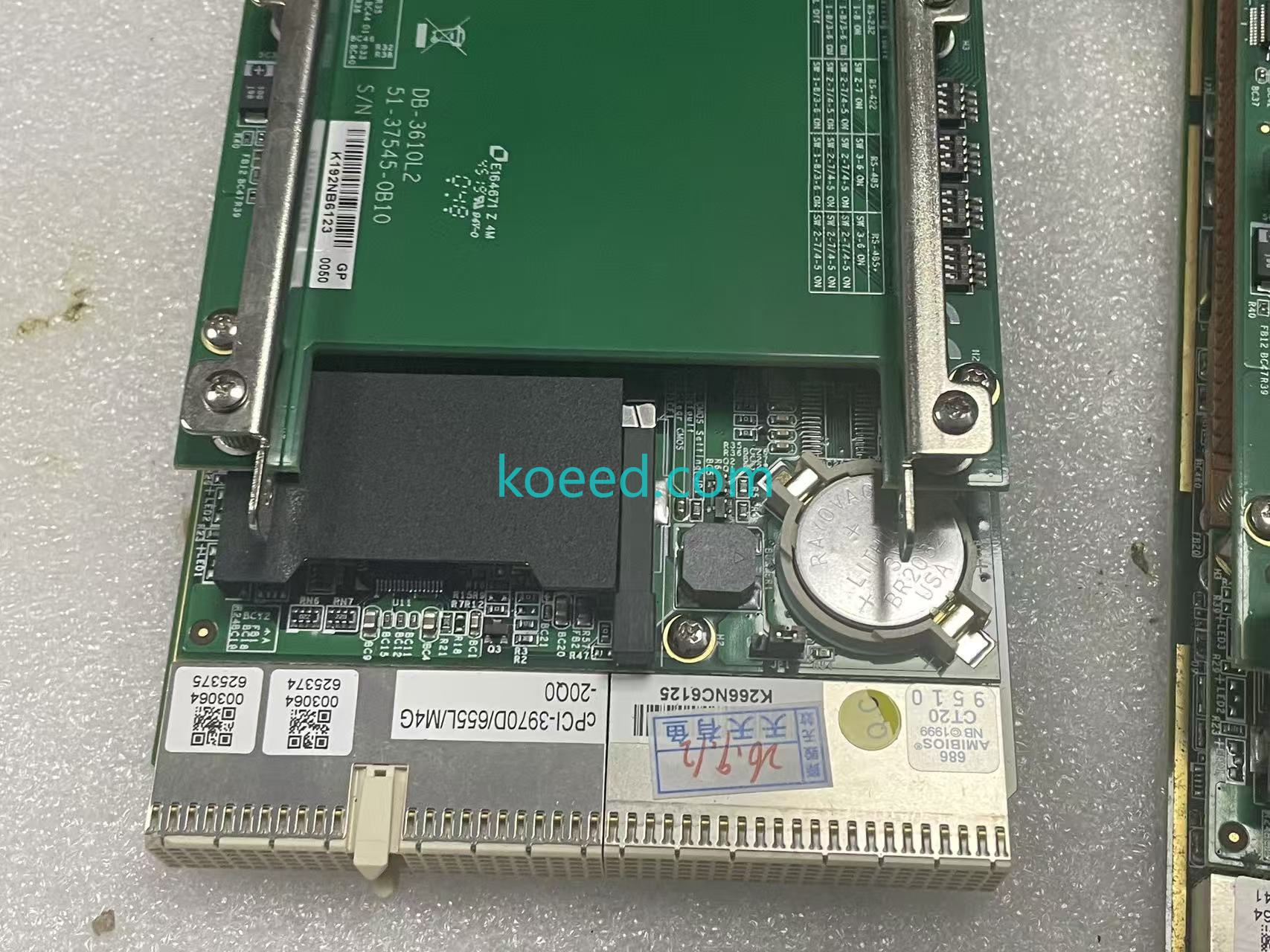 ADLINK cPCI-3970D 3U blade heatsink and processor assembly